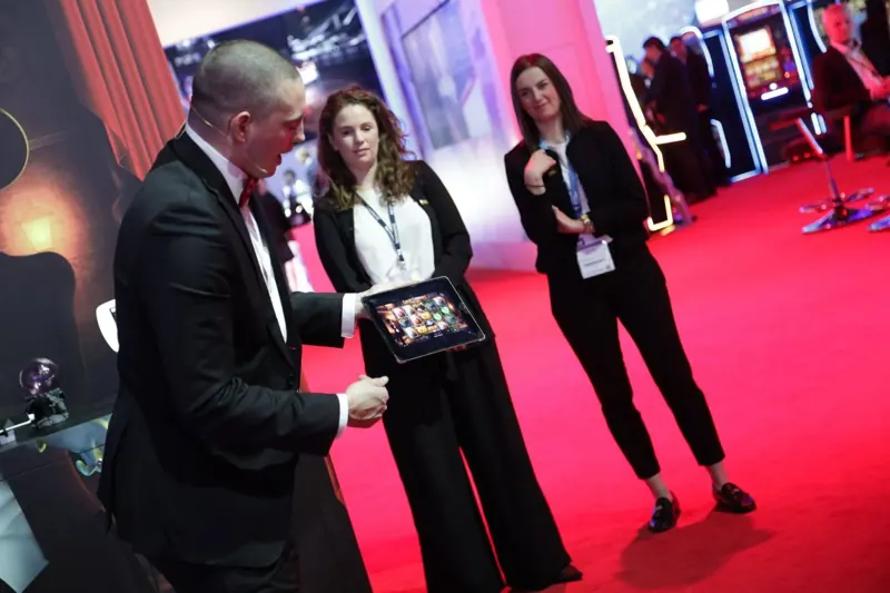Bespoke iPad magic for stand visitors