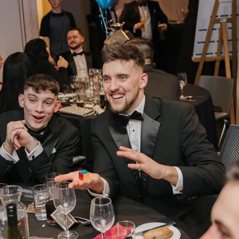 Gala guests shocked by magic
