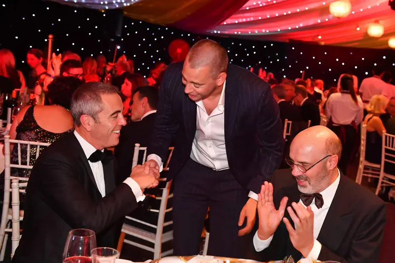 James Nesbitt reacting to Matt Parro