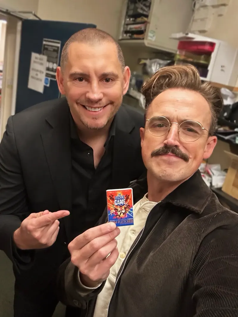 Tom Fletcher with Matt Parro